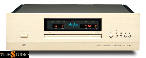 Accuphase DP-410 dau cd player gia re  mat truoc front