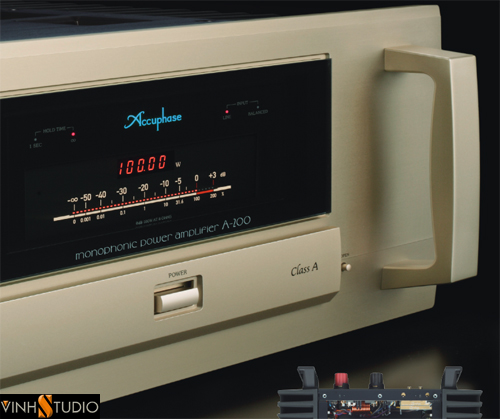 accuphase A-200 mat display