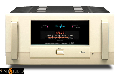 accuphase power A-200 mat truoc front