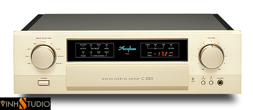 STEREO CONTROL CENTER Accuphase C2120 mat truoc front