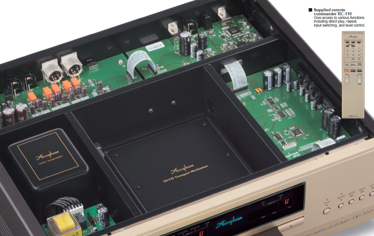 Accuphase DP-550 dau cd gia re