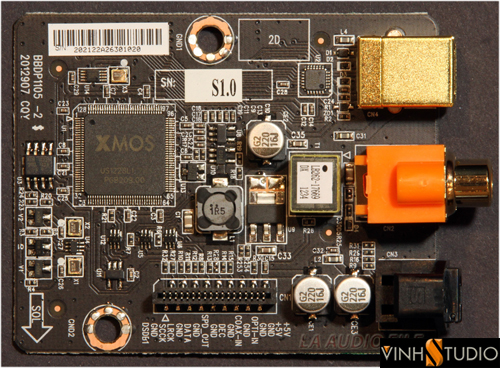 bảng mạch DAC input của oppo 105D