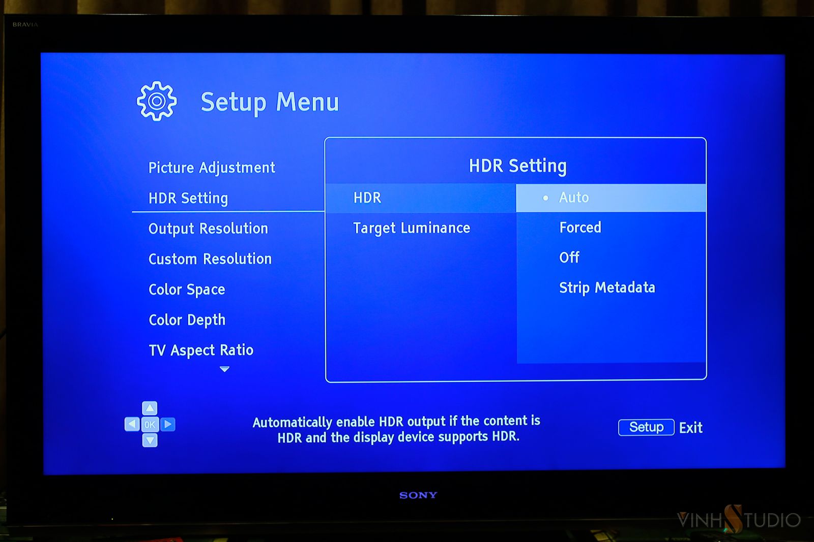 giao dien cai dat hdr oppo udp 205