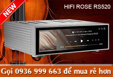 Hifi Rose RS520 có tích hợp Roon Ready