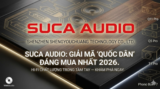 SUCA AUDIO: THƯƠNG HIỆU GIẢI MÃ "QUỐC DÂN" ĐÁNG MUA NHẤT 2026