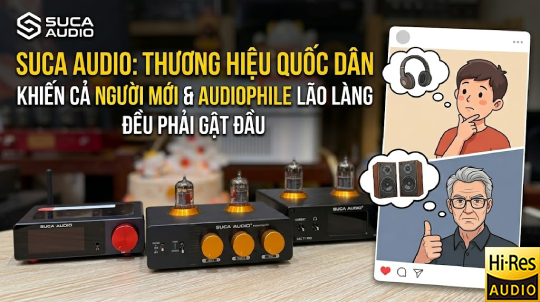 Suca Audio: Thương Hiệu Quốc Dân Khiến Cả Người Mới Lẫn Audiophile Lão Làng Đều Phải Gật Đầu