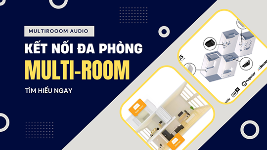 Multiroom Audio - Kết Nối Đa Phòng: Tương Lai của Trải Nghiệm Nghe Nhạc Toàn Diện