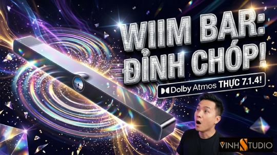 WiiM Bar - Soundbar Dolby Atmos Đầu Tiên Của WiiM Ra Mắt 2026 