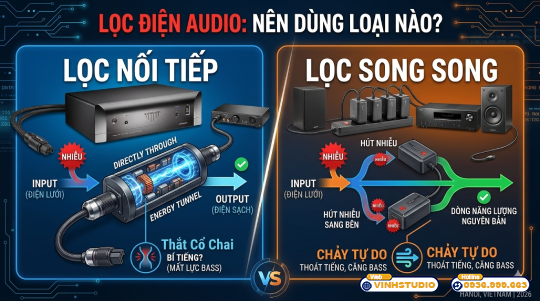 Tiếp địa và Lọc nguồn: "Cặp bài trùng" quyết định độ tĩnh cho dàn Audio của bạn!