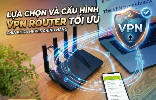 Vpn Router: Lựa chọn dịch vụ và cấu hình "tối ưu" cho dịch vụ nhạc số Qobuz
