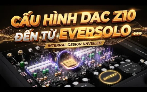Thành phần cấu tạo Bo mạch của Đầu giải mã DAC Eversolo DAC Z10
