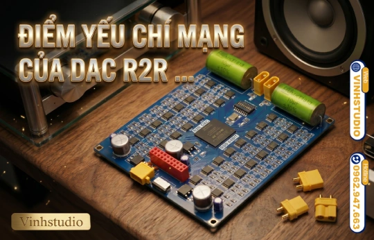 Điểm yếu chí mạng của các bộ giải mã DAC R2R 