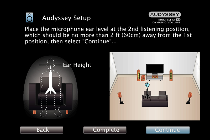 Audyssey setup tính năng cài đặt căn chỉnh loa tự động nâng cao chất lượng âm thanh xem phim - nhạc