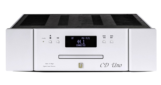 Unico CD Uno vừa ra mắt của Unison Research có tích hợp DAC dùng đèn điện tử tiền khuếch đại 12AU7 và ECC82