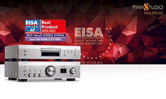 Bộ đôi DENON PMA-900HNE & DCD-900NE đoạt giải EISA Best Value năm 2023