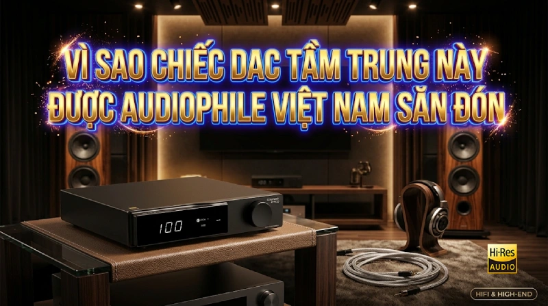 SMSL DO100 Pro Chính Hãng Giá Tốt Tại Vinhstudio: DAC Chip Kép ES9039Q2M Được Audiophile Việt Yêu Thích