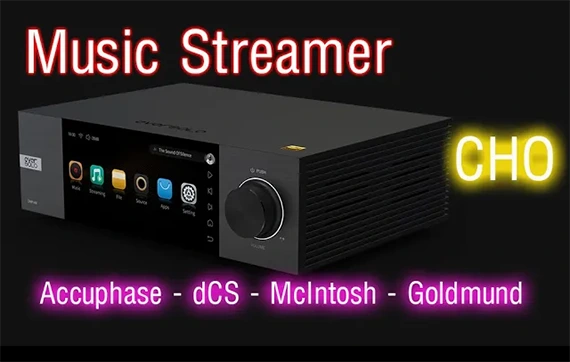 Giải pháp nghe nhạc số chất lượng cao cho Accuphase-McIntosh-dCS-Goldmund...