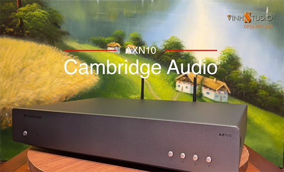 Cambridge Audio AXN10 có ngoại hình thế nào? 