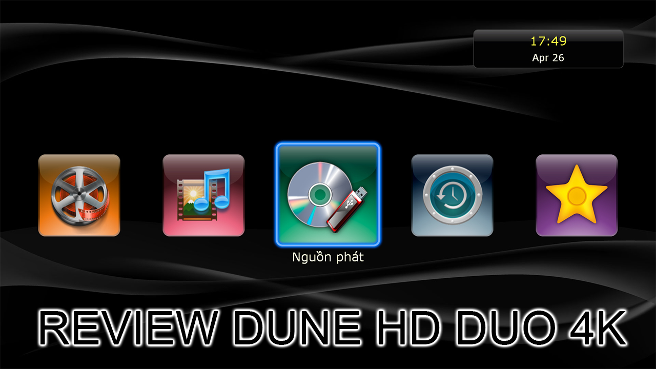 Review chi tiết nhất về Dune HD Duo 4K tại Vinhstudio
