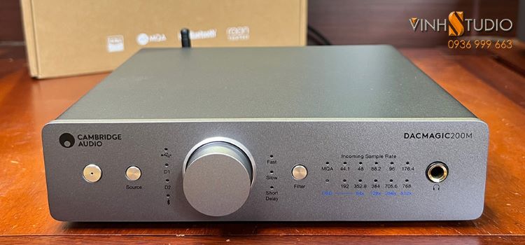 Review đập hộp Cambridge Audio DACMAGIC 200M và khai thác cách chơi nhạc lossless hay nhất