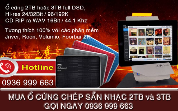 Đặc Điểm Của Ổ Cứng Phát Nhạc Lossless Và Những Tính Năng Nổi Bật