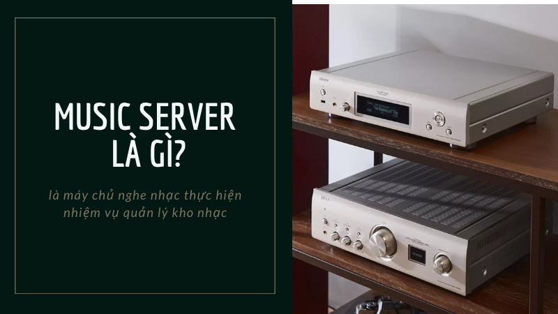 Music Server là gì ? Music Server đóng vai trò gì trong nghe nhạc? 