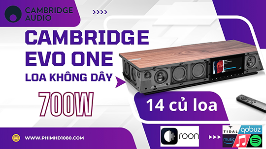 Cambridge Audio Evo One – Loa Không Dây Cao Cấp, Âm Thanh Mạnh Mẽ Cho Trải Nghiệm Giải Trí Hoàn Hảo