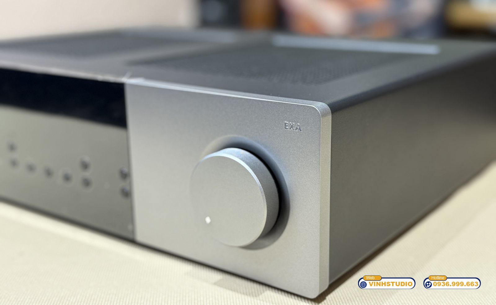 Cụm Volume ampli Cambridge audio EXA100