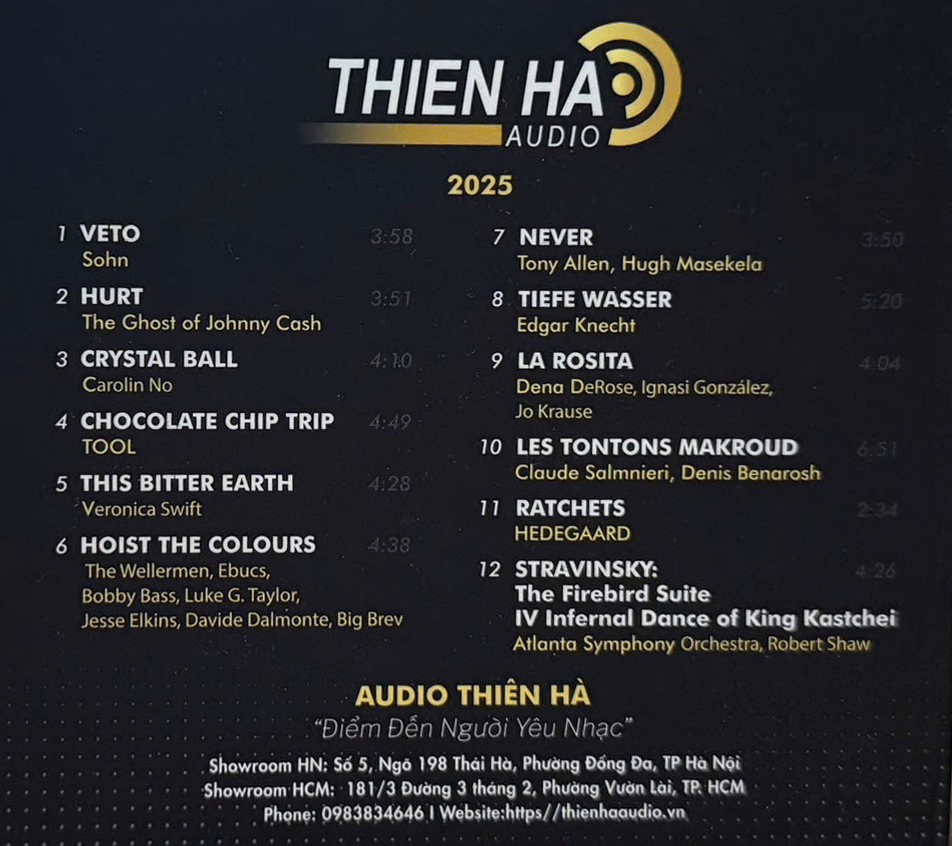 Download CD Thien Ha Audio - High End Show 2025