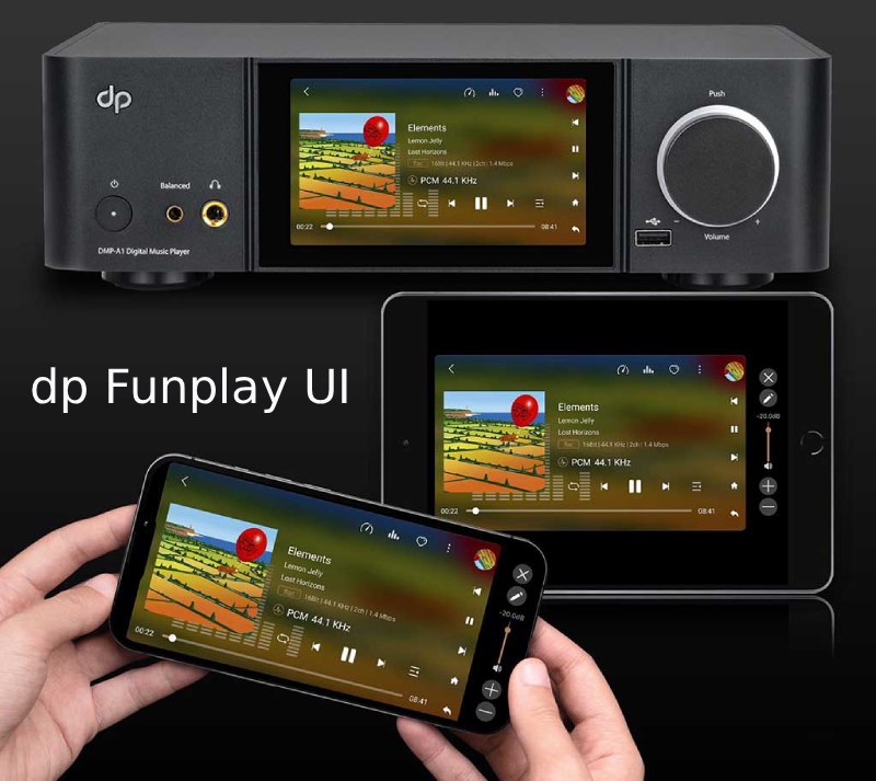 Dorpo DMP-A1 hệ điều hành Funplay UI