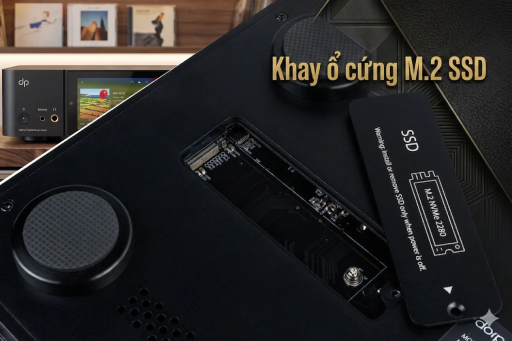 Khay ổ cứng M.2 SSD của Dorpo DMP-A1