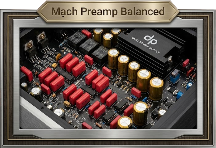 Mạch Preamp Balanced