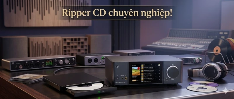 Ripper CD chất lượng Lossless