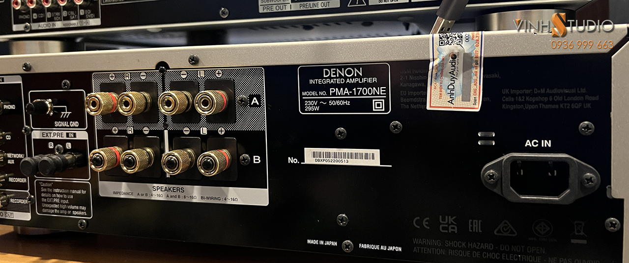 Ampli nghe nhạc Denon pma-1700ne