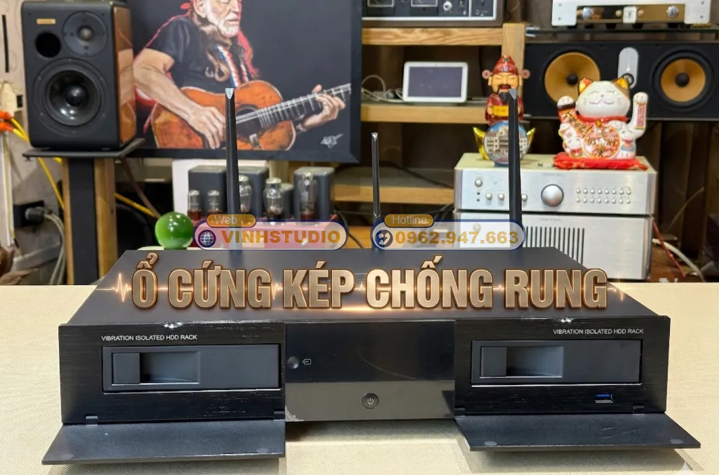 Khay ổ cứng kép Chống rung