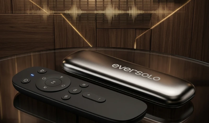 điều khiển từ xa bluetooth và hồng ngoại Eversolo T10 