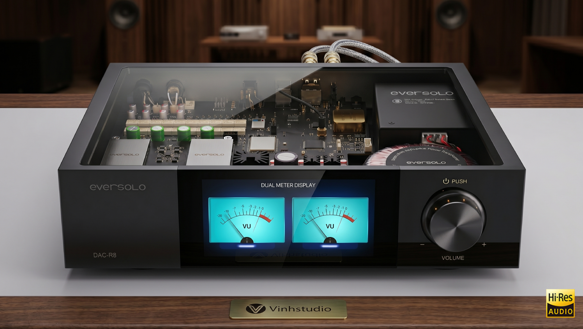 DAC R2R Eversolo R8 giá tốt nhất tại Vinhstudio Hà Nội 