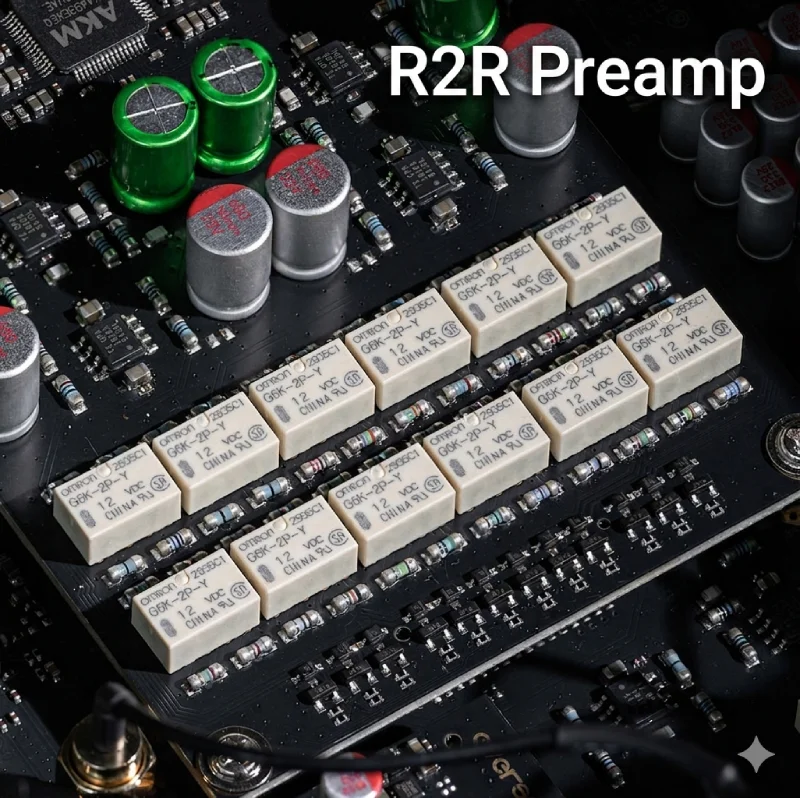 Mạch Preamp R2R trên Eversolo DAC Z10 \