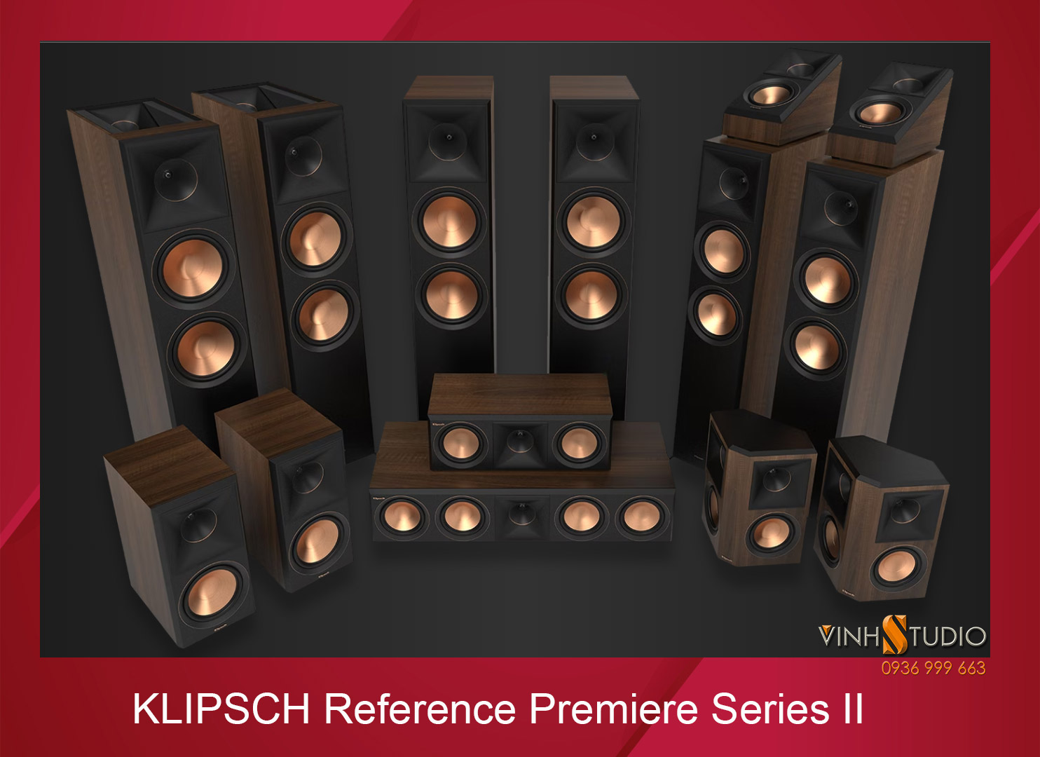 Loa Klipsch RP-6000F II đôi loa dòng Reference Premiere chất lượng cao có sẵn hàng tại Vinhstudio