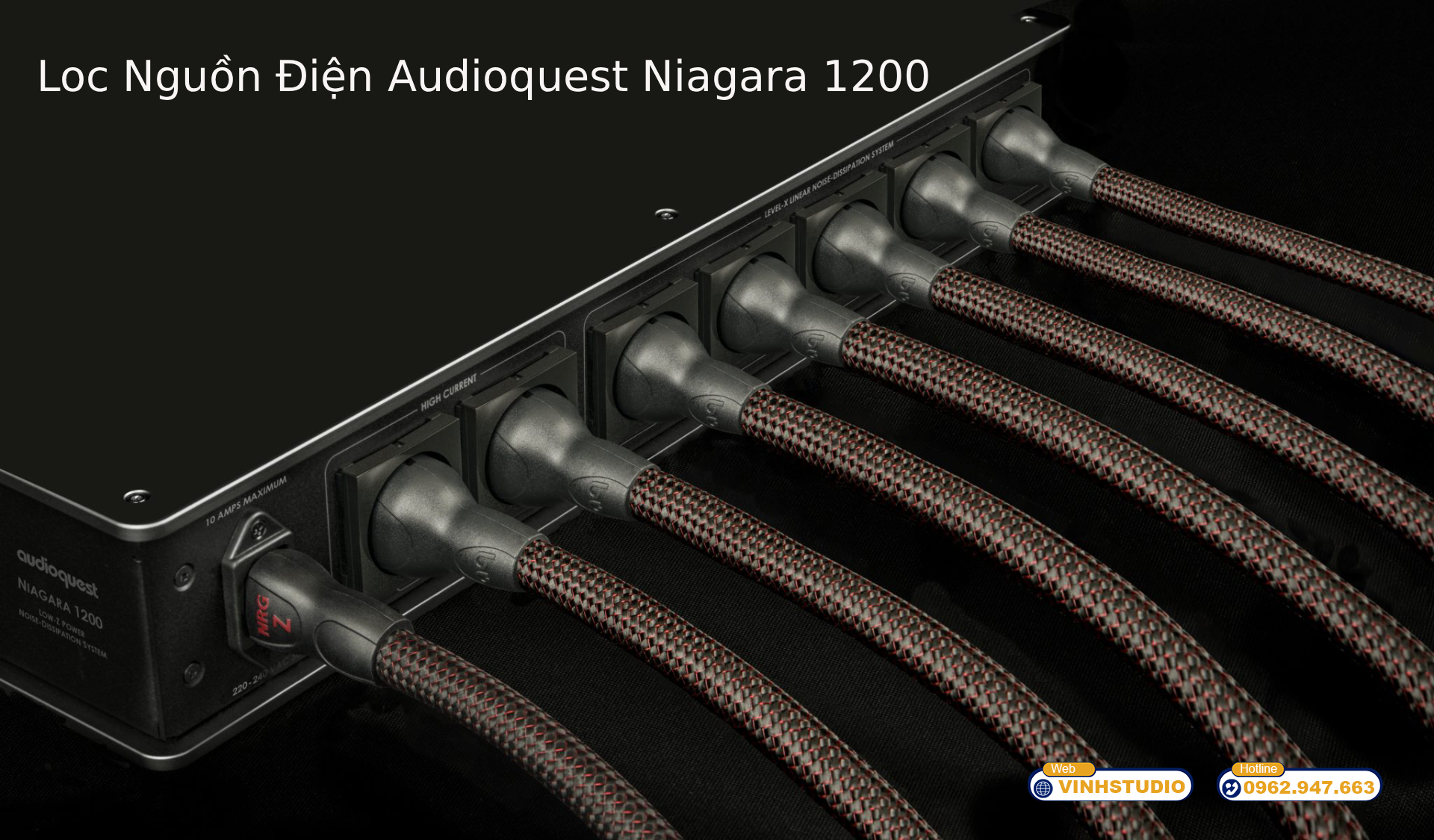 bộ lọc nguồn điện AudioQuest
