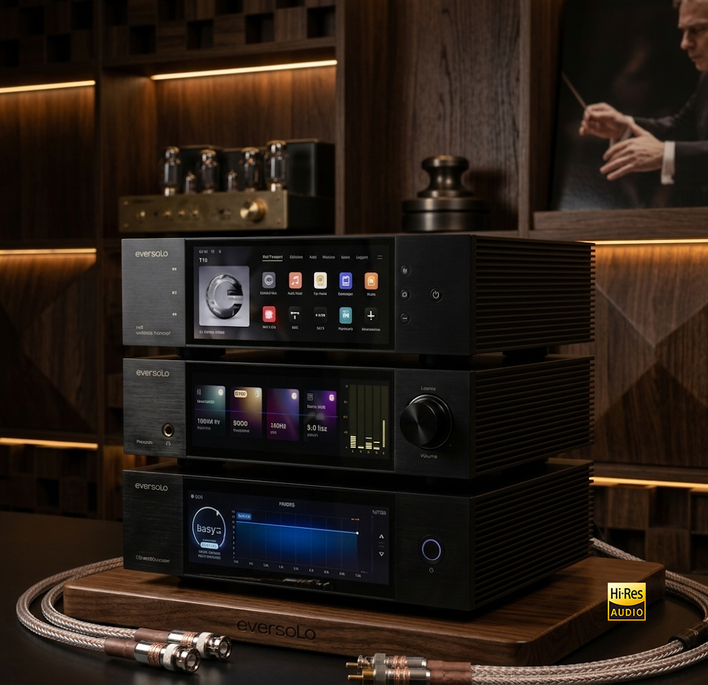 Eversolo C10 với DAC Z10 và Eversolo T10