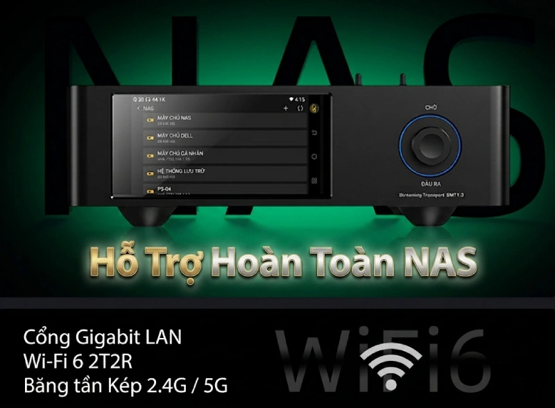 Shanluing SMT1.3 tích hợp Kết Nối Wi-Fi 6 Băng Tần Kép giá rẻ tại Vinhstudio Hà Nội 