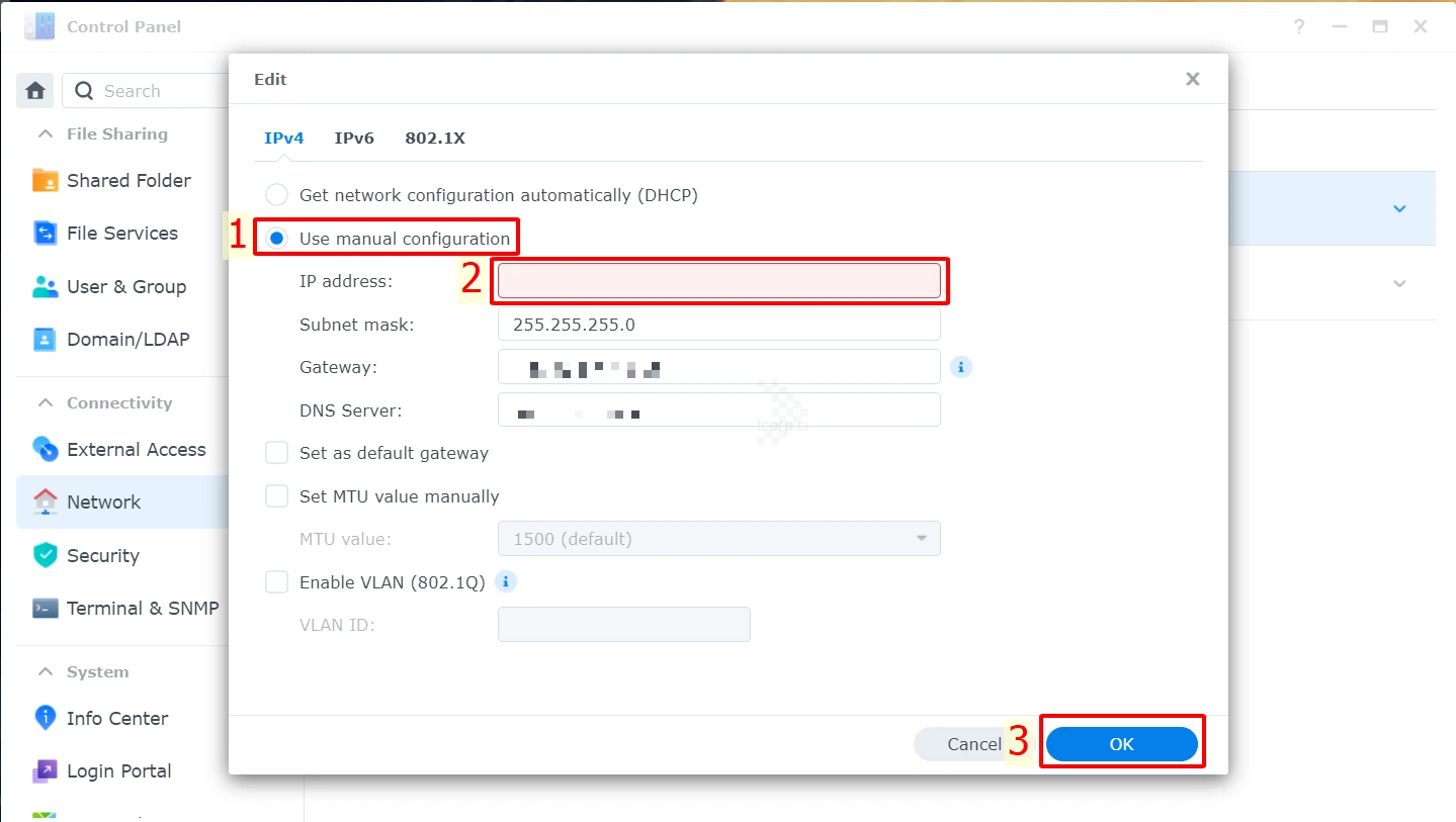 cai-dat-ip-tinh-cho-nas-synology