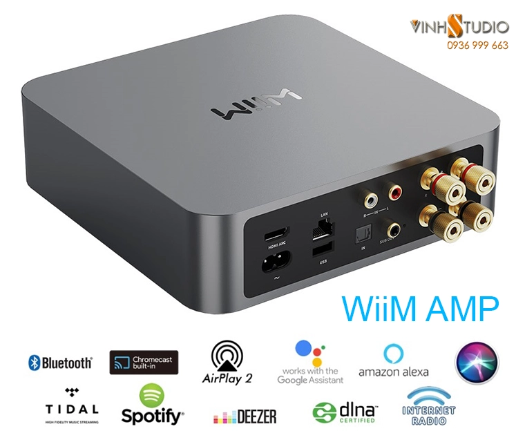 cách sử dụng Amp WiiM Amp