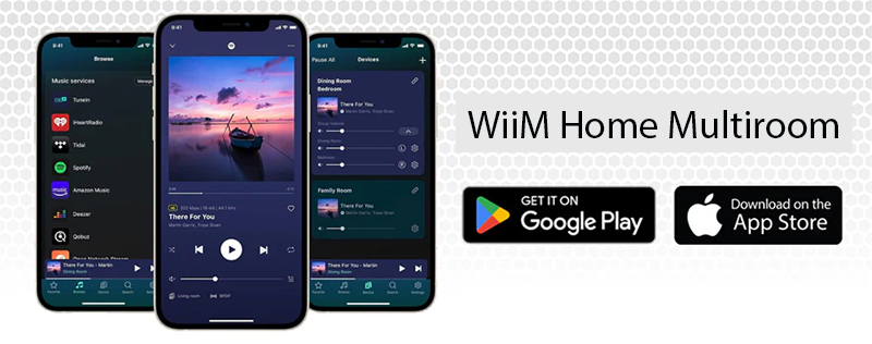 kết nối đa phòng với wiim home