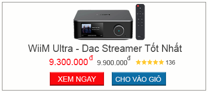 streamer dac WiiM Ultra giá tốt tại vinhstudio