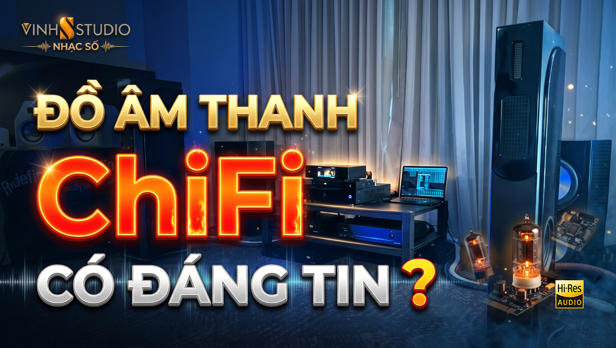 ChiFi là gì, bộ giải mã DAC và đầu phát nhạc số HiFi Trung Quốc trên giá nghe nhạc