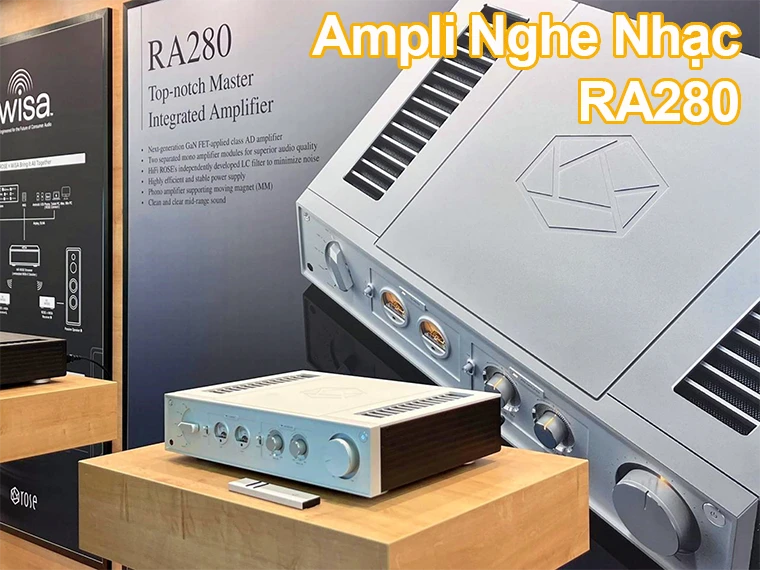 ampli nghe nhạc Class AD của Hifi rose