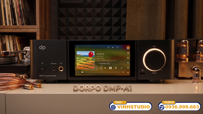 Dorpo DMP-A1 Ampli nhạc số All in one bán tại Vinhstudio giá tốt nhất