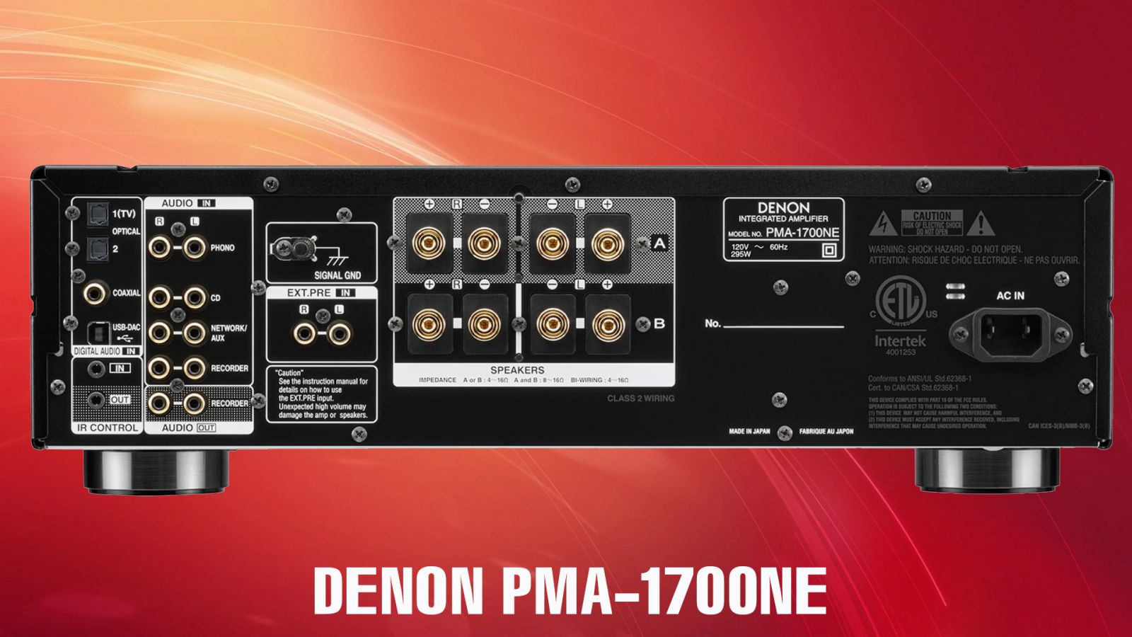 Amply Denon PMA-1700NE